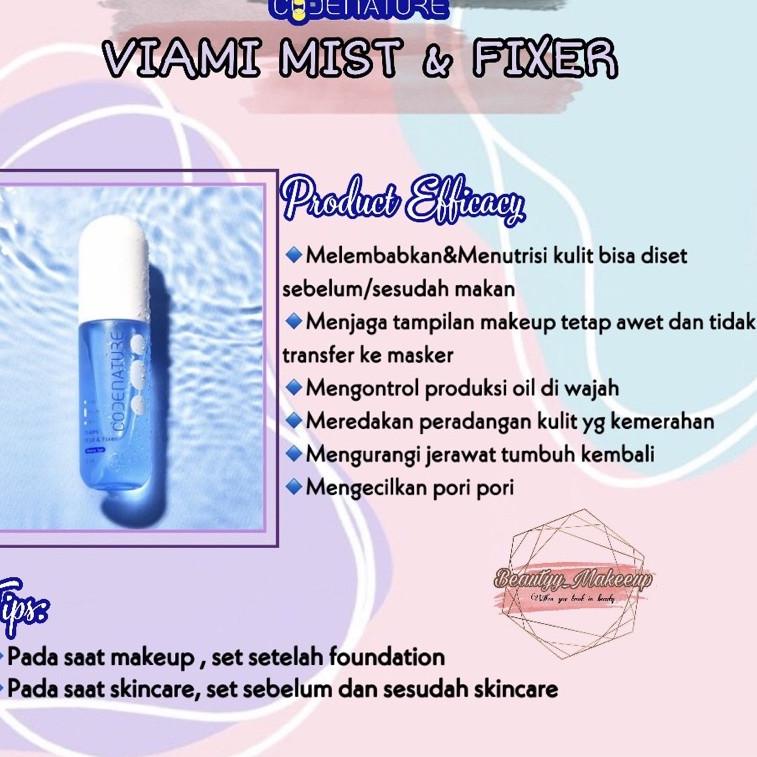 ⚡️Import Terbaik⚡️ [BPOM]Codenature Viami Mist n Fixer Size 50ML buruan