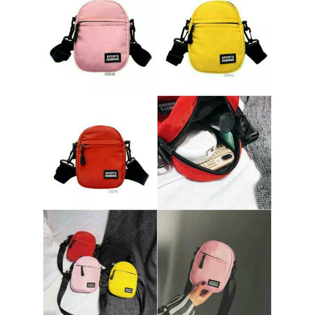 (MINI SPORT)Tas Slempang Sport Sporty Slingbag Tas Slempang Terbaru