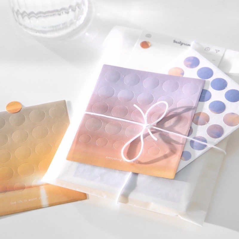 

Dot stickers ( Sticker bujo Sticker jurnal Sticker bullet journal Sticker korea Sticker aesthetic )