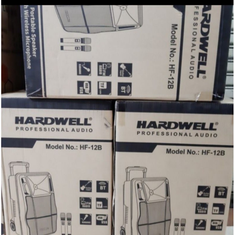 SPEAKER PORTABLE WIRELESS MEETING HARDWELL HF12B ORIGINAL