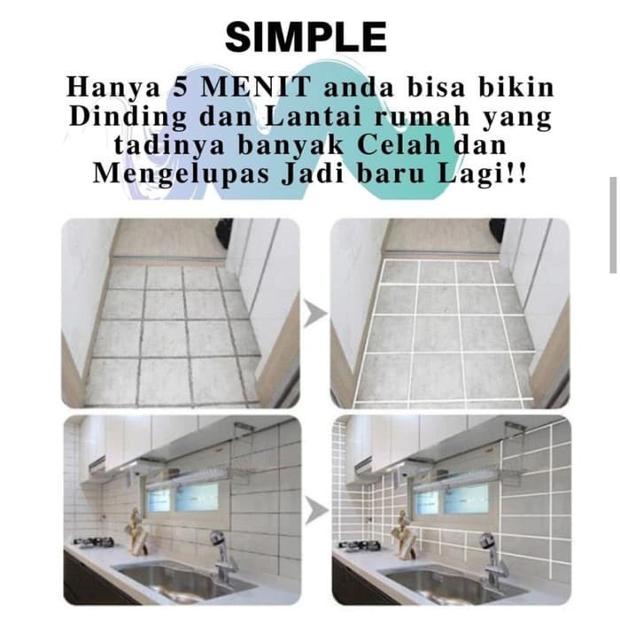 BAROKAH GAMIS FREE CORONG DAN SPATULA MNL Mold Pembersih Instan GENUINE ORI