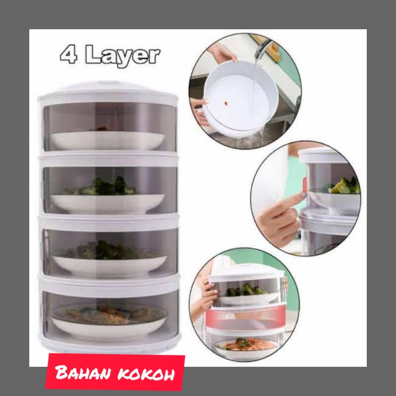 Tudung saji modern 4 susun