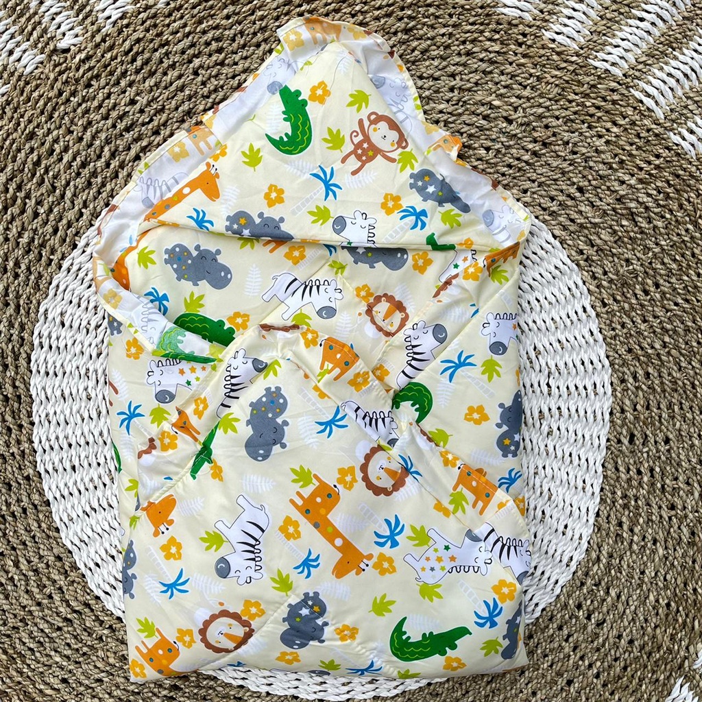 Selimut Bayi Badcover Bayi Selimut Bayi Baru Lahir Full Motif Asyam Baby