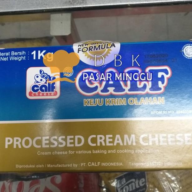 

READY COD CALF CREAM CHEESE 1KG halal tidak perlu kulkas siap saji