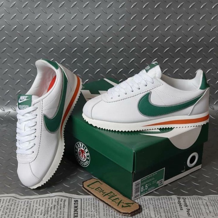 NIKE CORTEZ CLASSIC STRANGER THINGS HAWKINS HIGH QUALITY