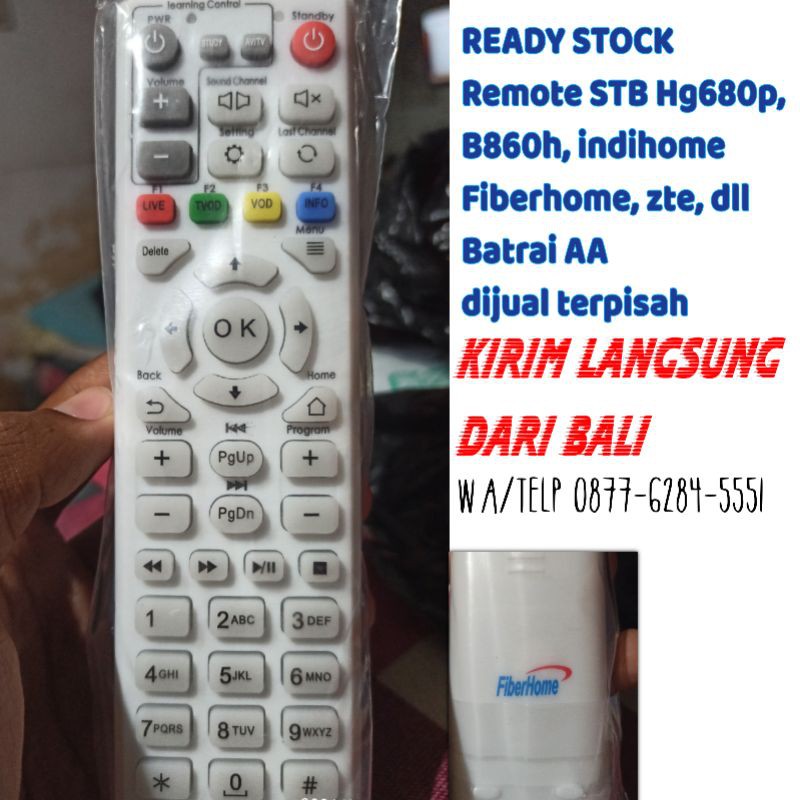 REMOTE STB Versi Terbaru Hg680p B860H
