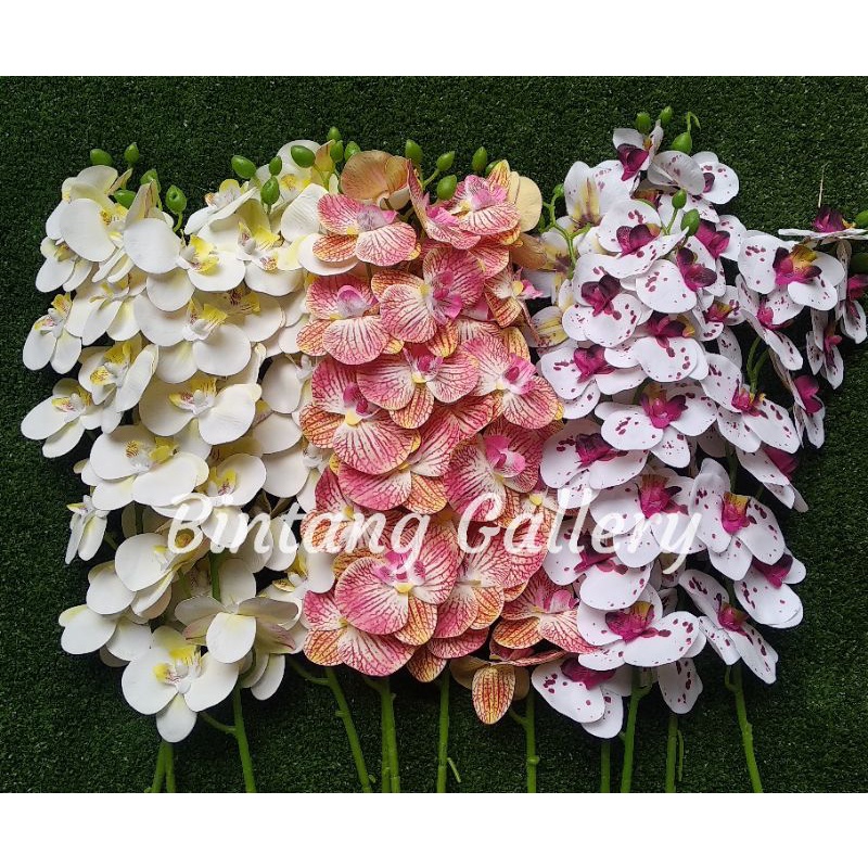 ANGGREK LATEX 11 KUNTUM DIAMETER 7 &amp; 8 CM