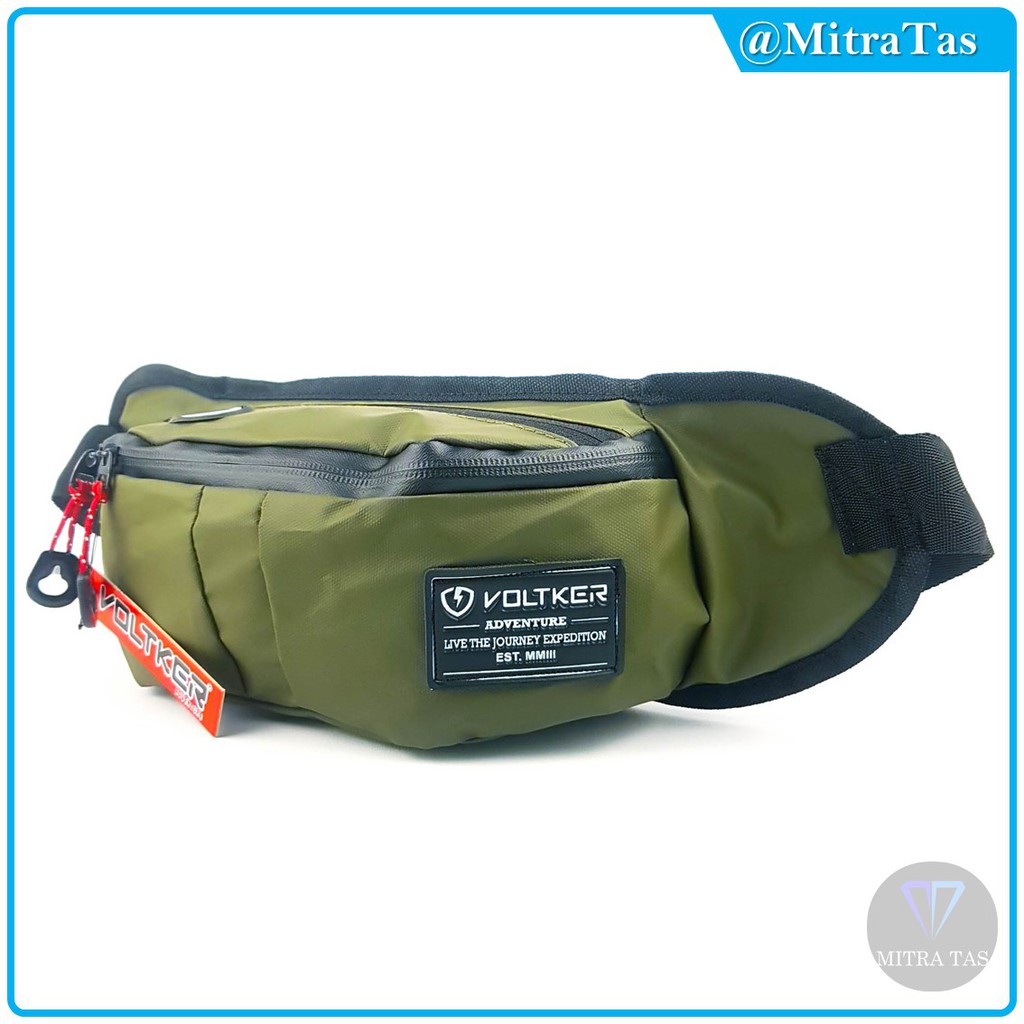 Waist Bag Voltker Lexus Bahan Kulit Bimo! Tas Pinggang Kualitas Terbaik dan Harga Termurah!