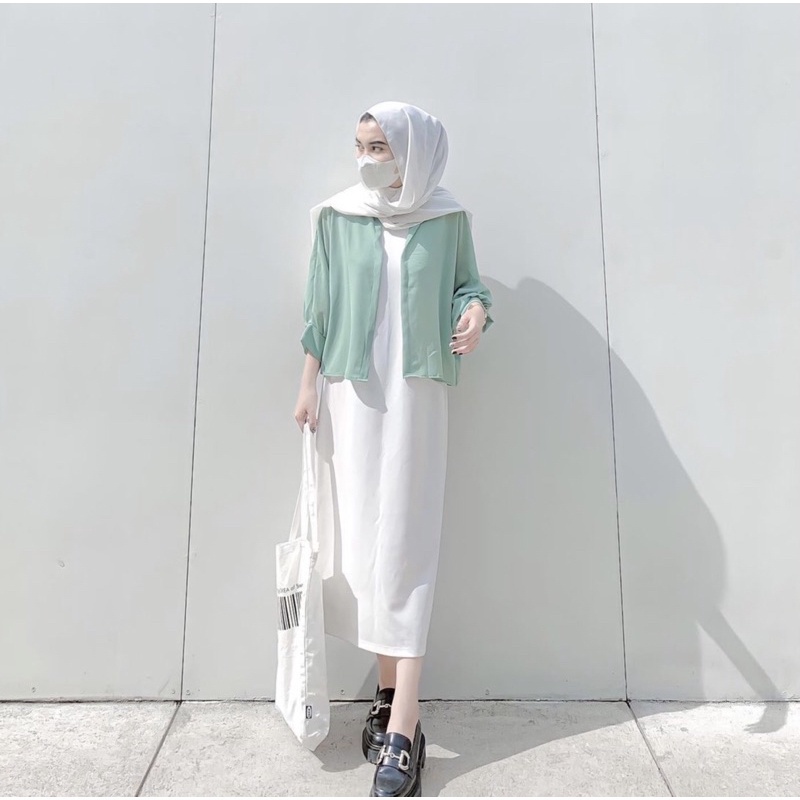 Zava Batwing Basic Outer Atasan Wanita-4