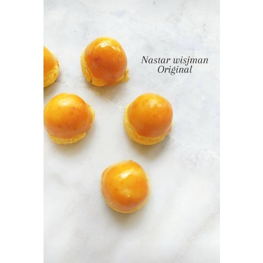 

Yenny Cookies kue kering Nastar Original Wisjman Butter tabung vacum 300gr makanan ringan