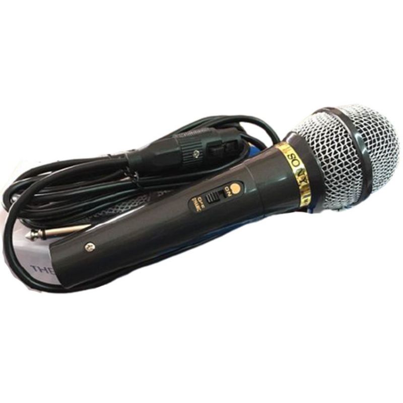 Microphone Sony N-100 Mic Karaoke Kabel Original Sony Suara Bas Jernih Mikrofon Kabel Murah