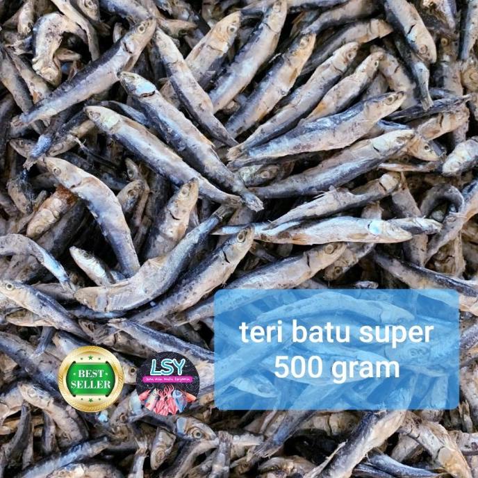 

[COD] ikan asin teri batu super 500gram [COD]