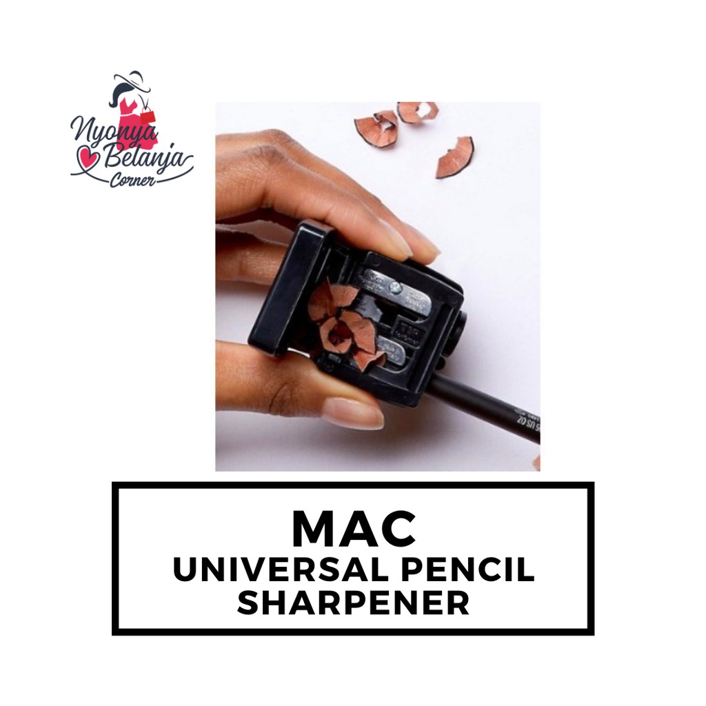 MAC UNIVERSAL PENCIL SHARPENER ( RAUTAN PENSIL ALIS MAC 2 HOLES )
