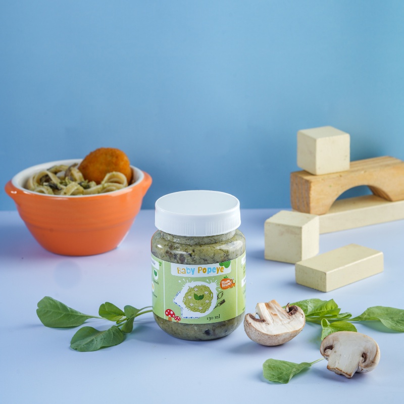 Plum &amp; Blum Saus Pasta Mpasi Beef Bolognese Chicken Carbonara No MSG - 160 gram