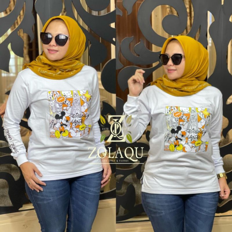 KAOS ZOLAQU 100%ORIGUNAL TERLARIS MERAH DAN PUTIH NEW