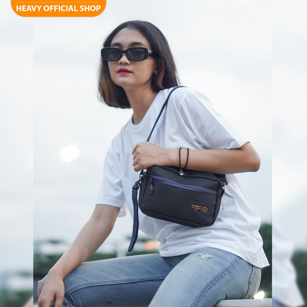 Heavy Official Shop - Hand Bag Sling Bag Heavy Original - Clutch Bag - Tas Selempang Pria