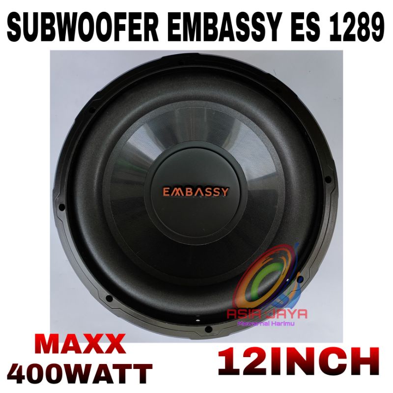 Subwoofer 12 inch Embassy EM1289 EM 1289