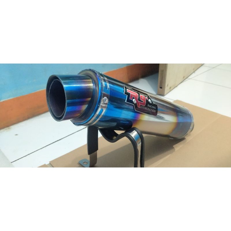 KNALPOT R9 Untuk MOTOR N-MAX/PCX/ADV/VARIO/SCOOPY/BEAT/MIO
