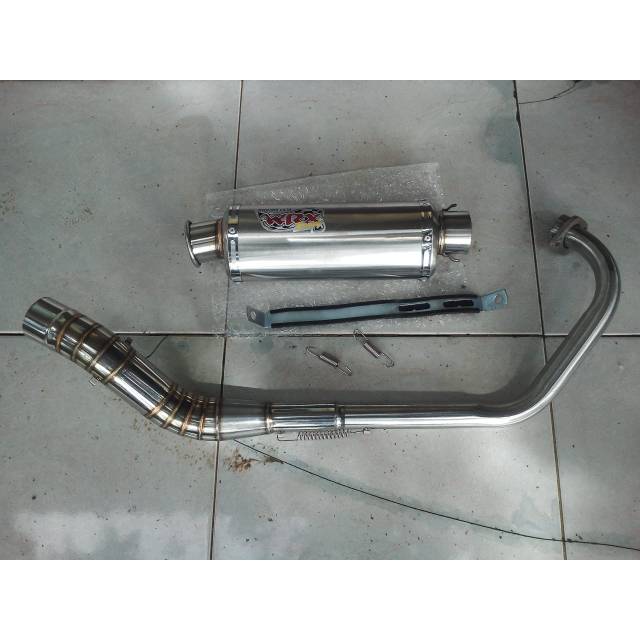 Knalpot WRX OVAL FOR Vixion. Fu. Mx. Tiger. Dll