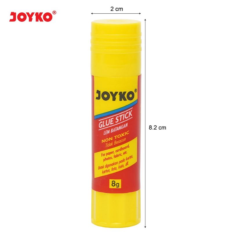 Glue Stick joyko 8g / Lem Batang Joyko GS-09 / lem stik joyko kecil 8gr