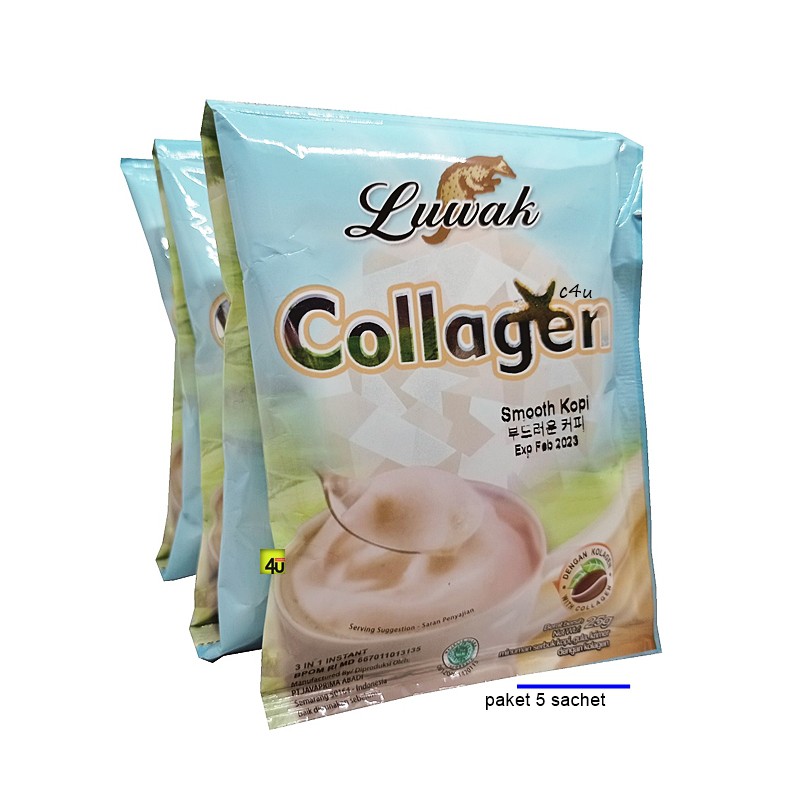 

Luwak - COLLAGEN Coffee - Paket 5 sachet