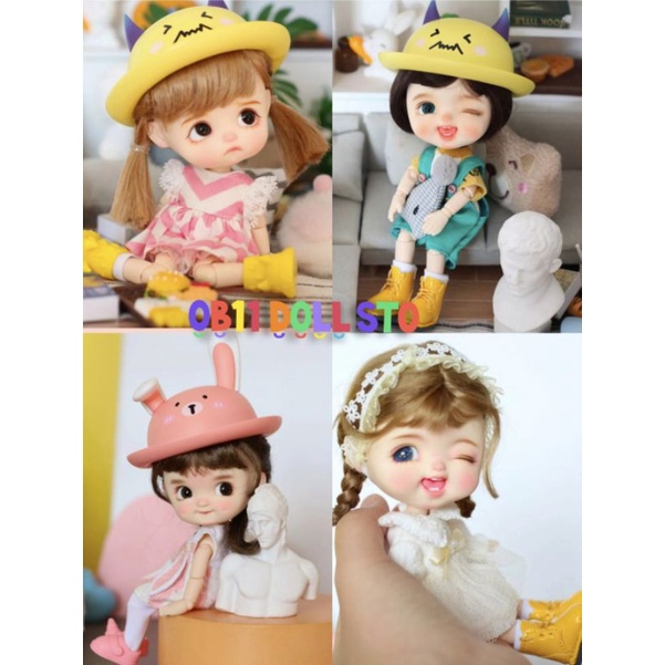 Boneka menggemaskan Ob11 Stodoll 1/8 1/12