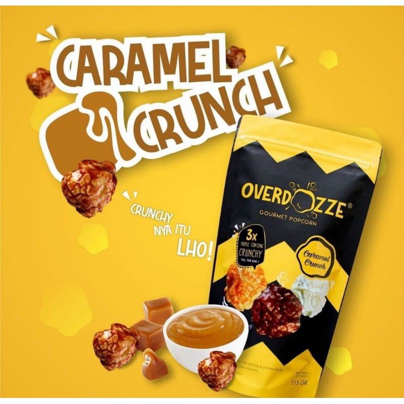 

Popcorn Overdozze Varian Caramel Crunch