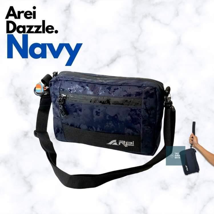 Tas Selempang Pria Waterproof Waist Bag Hand Bag Cowok Clutch Pria Tas Tangan Anti Air Pouch Anti Sobek Cross Body Arei