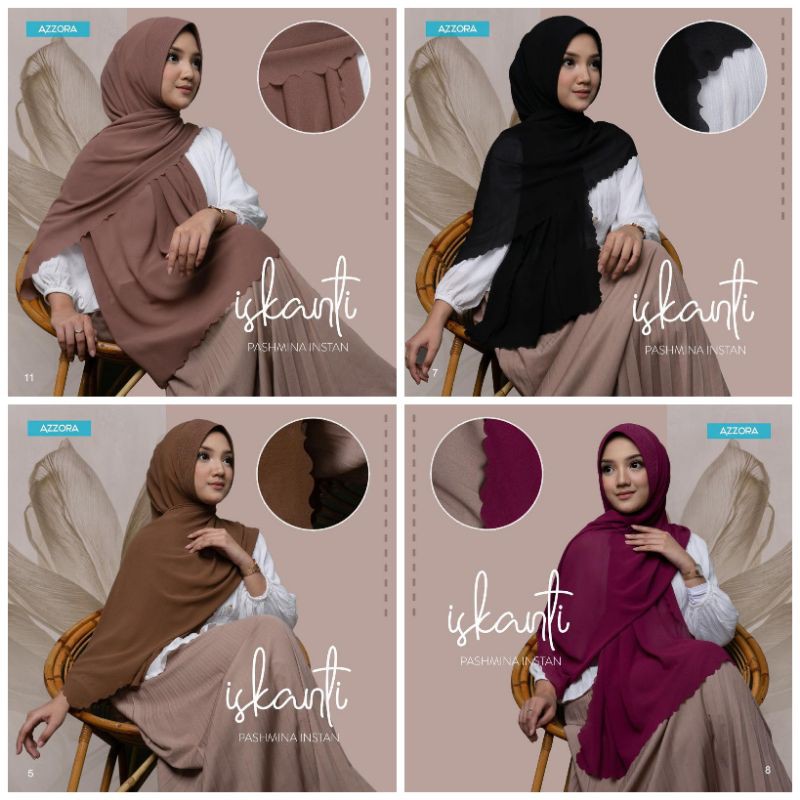 iskanti Pastal ,Pasmina Tali Ori by Azzora