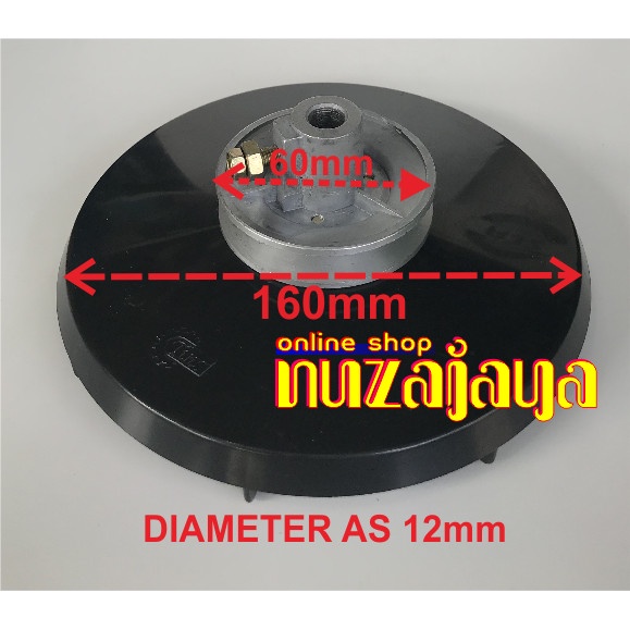 PULLEY WASH AS DINAMO MESIN CUCI AS 12mm