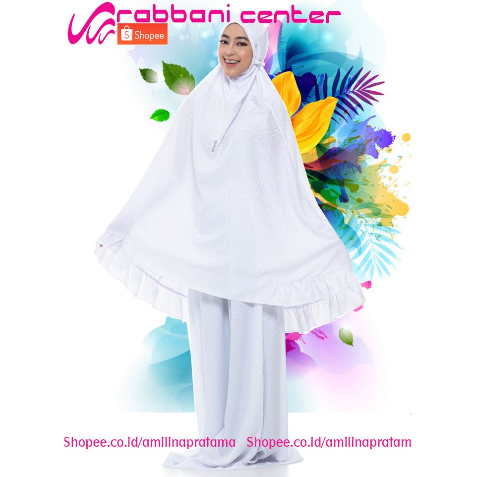 Rabbani mukena putih kirana