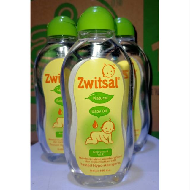 Zwitsal Baby Oil Natural 100ml Minyak Baby Oil Bayi