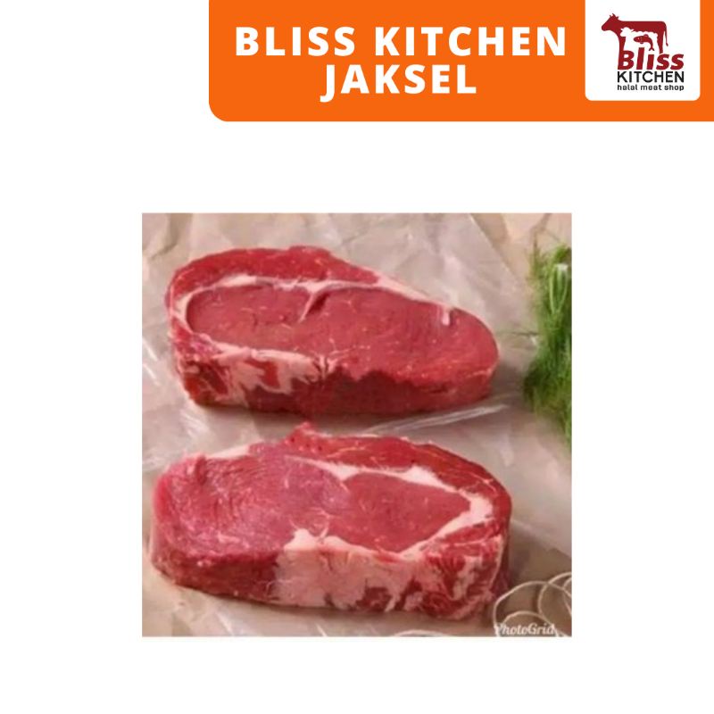 

Australian Ribeye / Cube Roll Beef Steak Grade A 200gr