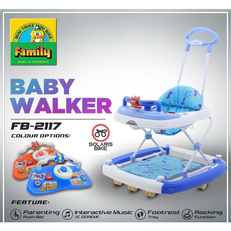 Kereta Dorong Anak Baby Walker Family 211Q FB 2116 FB 2117