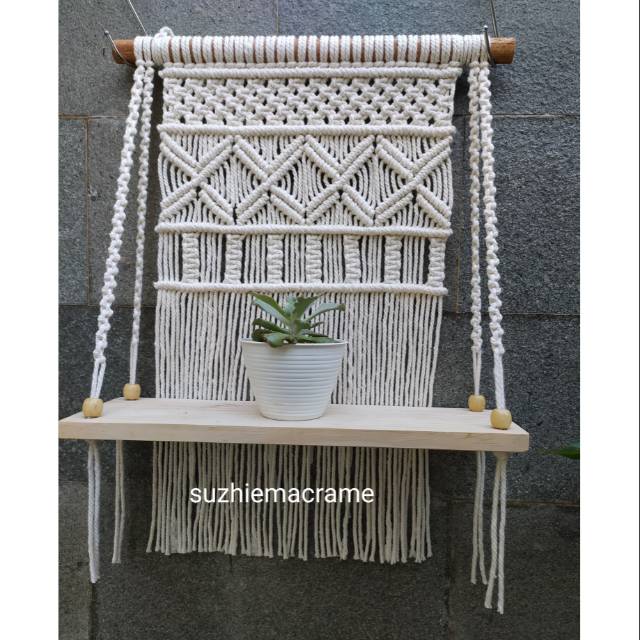 Macrame , Ambalan Macrame , makrame ambalan, hiasan dinding , hiasan rumah , dekor rumah