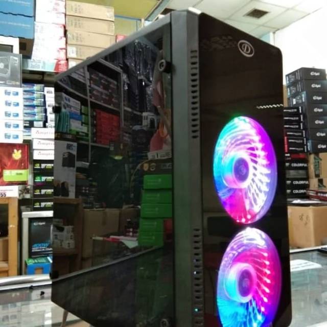 PC Gaming Core i7 Ram 8 gb VGA 4 gb plus monitor 19 inLG editing ok