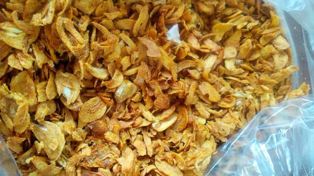 

Bawang Putih Goreng Asli 250gr Tanpa MSG / Bawang Goreng