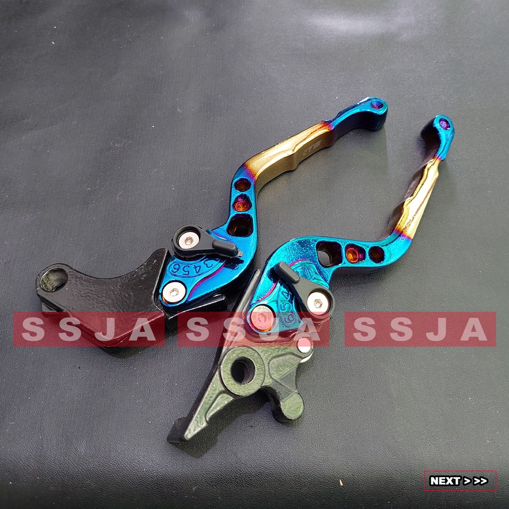 Handle Rem TIGER Satria FU CB150 Verza Gl Pro Honda Variasi TwoTone/ Handle Rem Kopling Tiger Satria FU CB150 Verza GL Pro TwoTone jykt