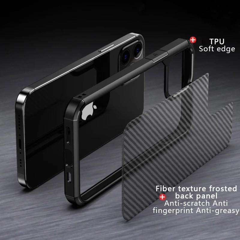 Carbon Case iPhone Premium Karbon Casing Black iPhone Cover Hardcase Apple