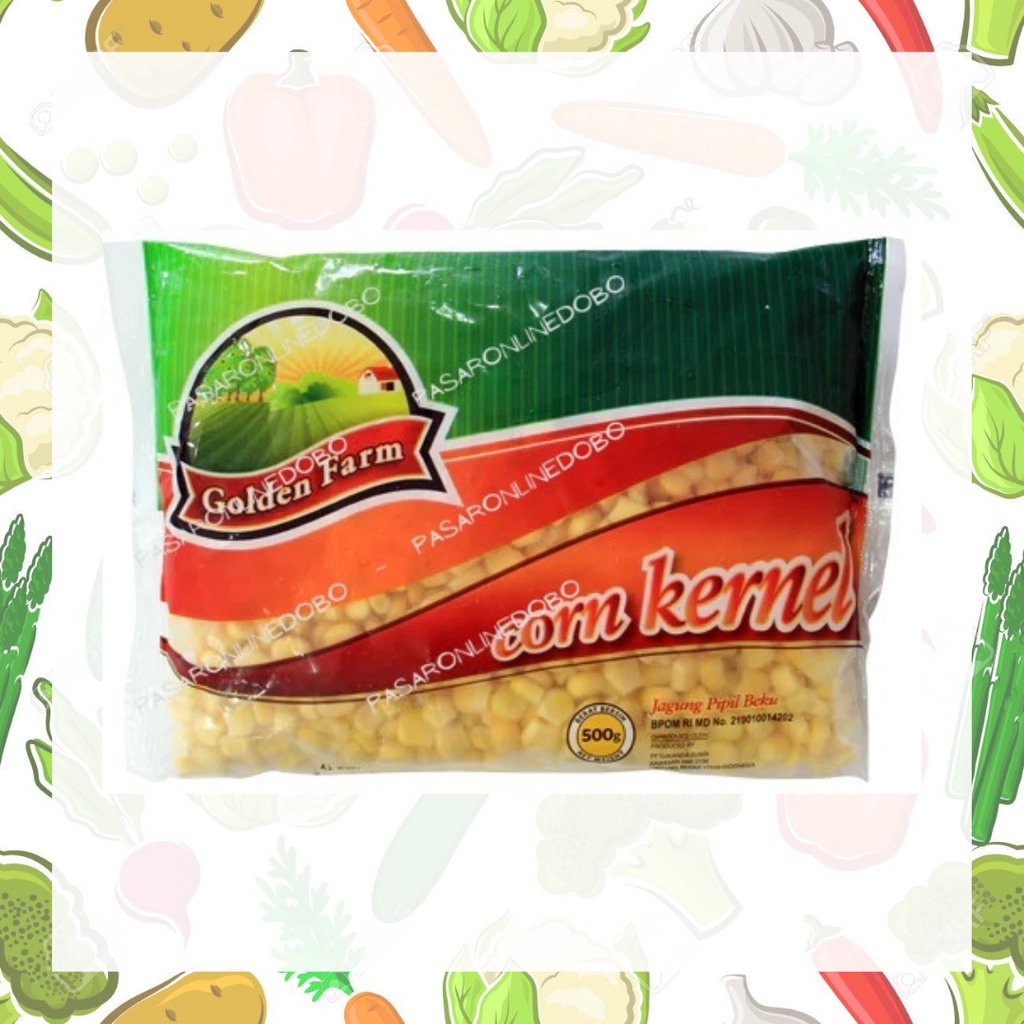 

Golden Farm Corn Kernel 500g / jagung pipil beku