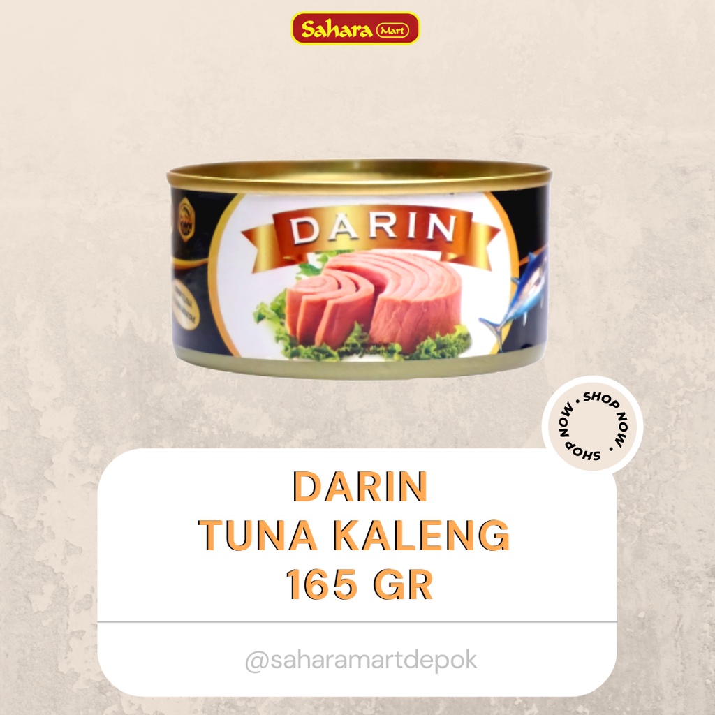 

DARIN IKAN TUNA KALENG 165GR