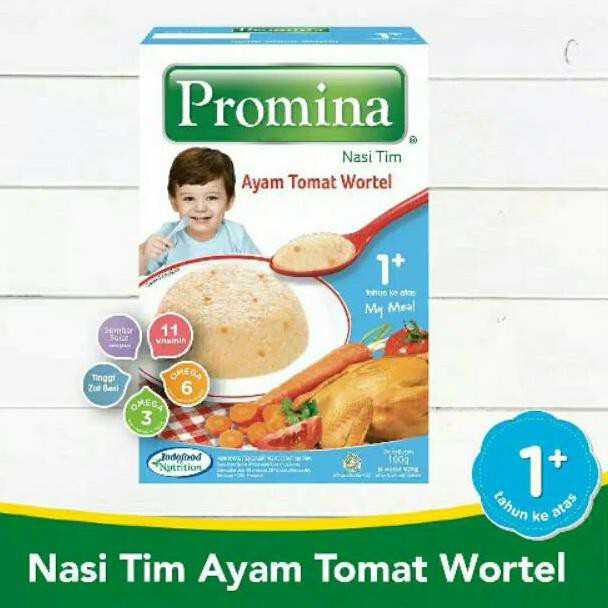 

Original Promina Nasi Tim Ayam Tomat Wortel 12+