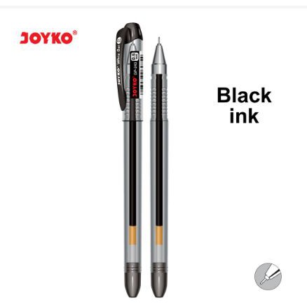 

[ATK] - [ PCS ]Gel Pen Pulpen Pena Joyko GP-189 Oval Gel 0.5 mm