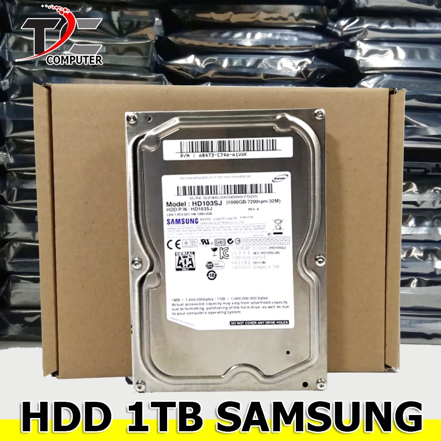 HDD HARDISK HARDDISK PC 1TB SATA merk SAMSUNG