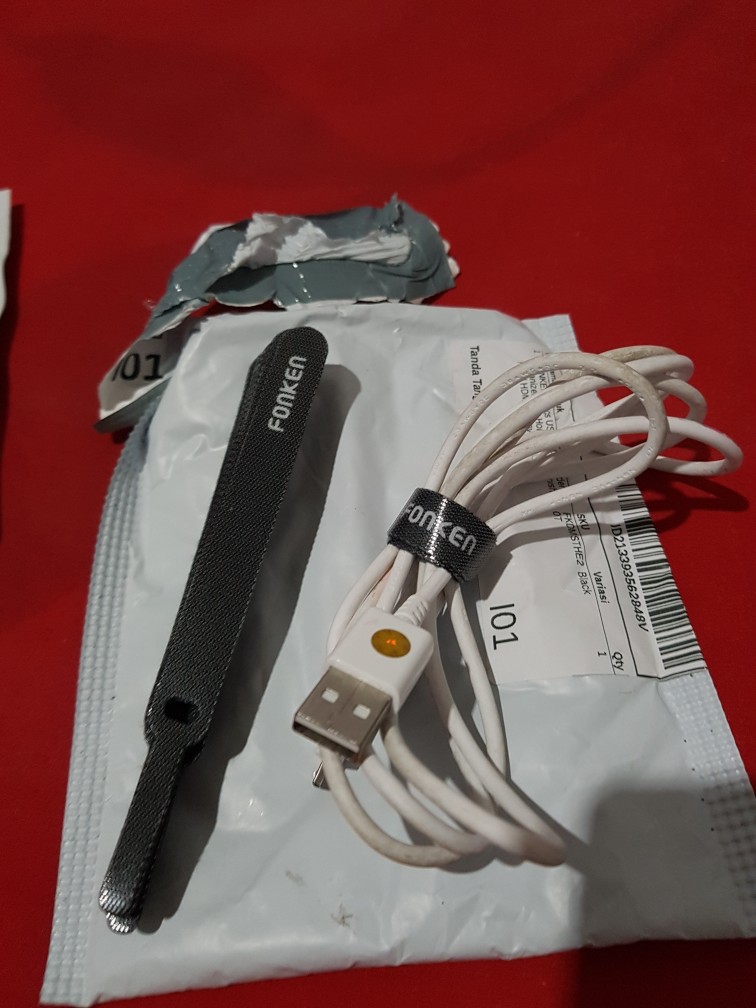 Fonken 20pcs Usb Cable Winder Organizer Tape Home Harness Finishing Fixed Hdmi  Pc Power Wire Ties