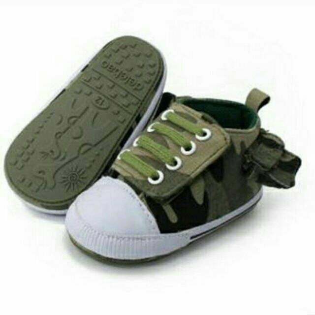 Baby Army Semiwalker Shoes/SW005