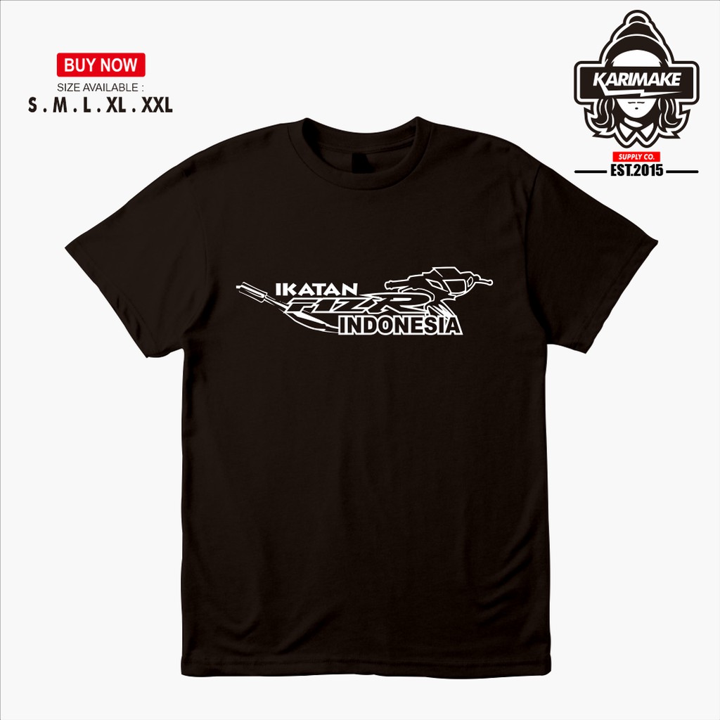 Kaos Baju Motor Ikatan F1ZR Indonesia Kaos Otomotif