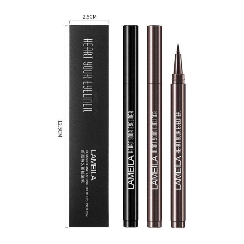 Heart Your Eyeliner LAMEILA 841 Waterproof Pensil Alis Tahan Air Murah Original