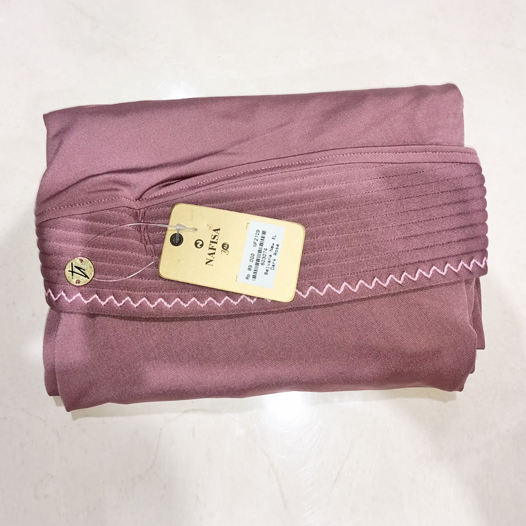 Nafisa Anita Yess | Kerudung Instan Syar'i | Jilbab Instan Bergo-DARK ROSE