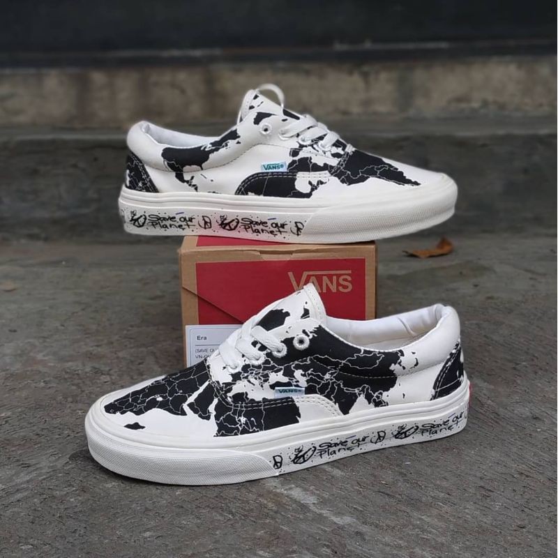 VANS Era Save Our Planet Classic White Black